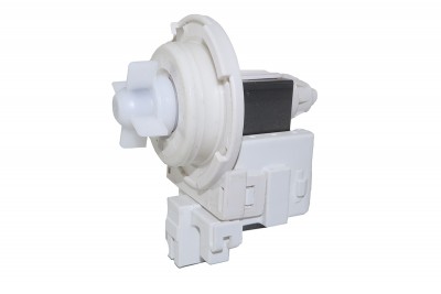 Насос пральної машини SKL B25-6 PMP006MI для Miele 8760859, 6239560 (контакти спарені знизу, 4 засувки)